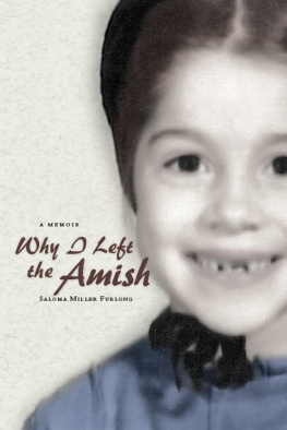 Furlong - Why I left the Amish: a memoir