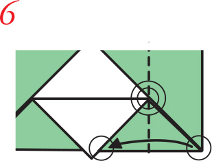 Unfold including the inner triangles Match symbols on each side folding - photo 30