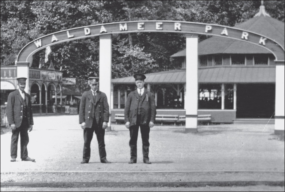 Employees of the Erie Electric Motor Company stand ready to welcome visitors to - photo 2