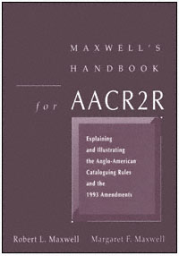 title Maxwells Handbook for AACR2R Explaining and Illustrating the - photo 1