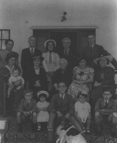 Family Photo The author at age seven bottom far left with his extended - photo 5