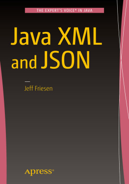 Friesen - Java XML and JSON