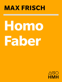 Frisch - Homo Faber: a report