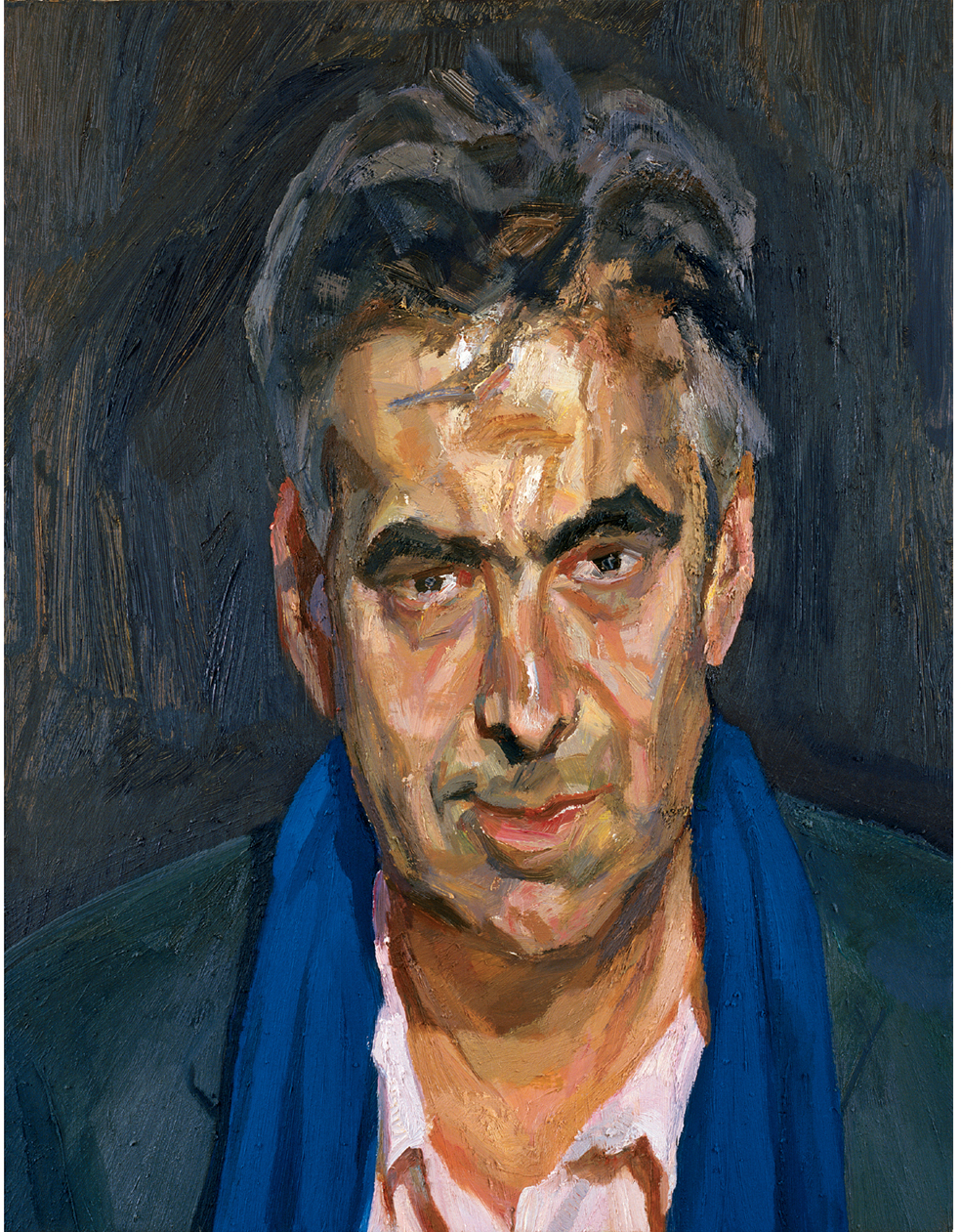 Man with a Blue Scarf 2004 Oil on canvas 66 508 26 20 Private - photo 1