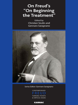 Freud Sigmund - On Freuds On Beginning the Treatment