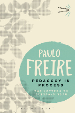 Freire Pedagogy in process: the letters to Guinea-Bissau