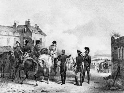 Crossing the River Inn on 28 October French troops enter Austria In their - photo 2