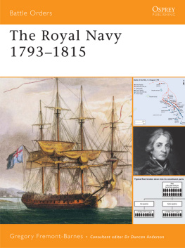 Fremont-Barnes - The Royal Navy 1793-1815