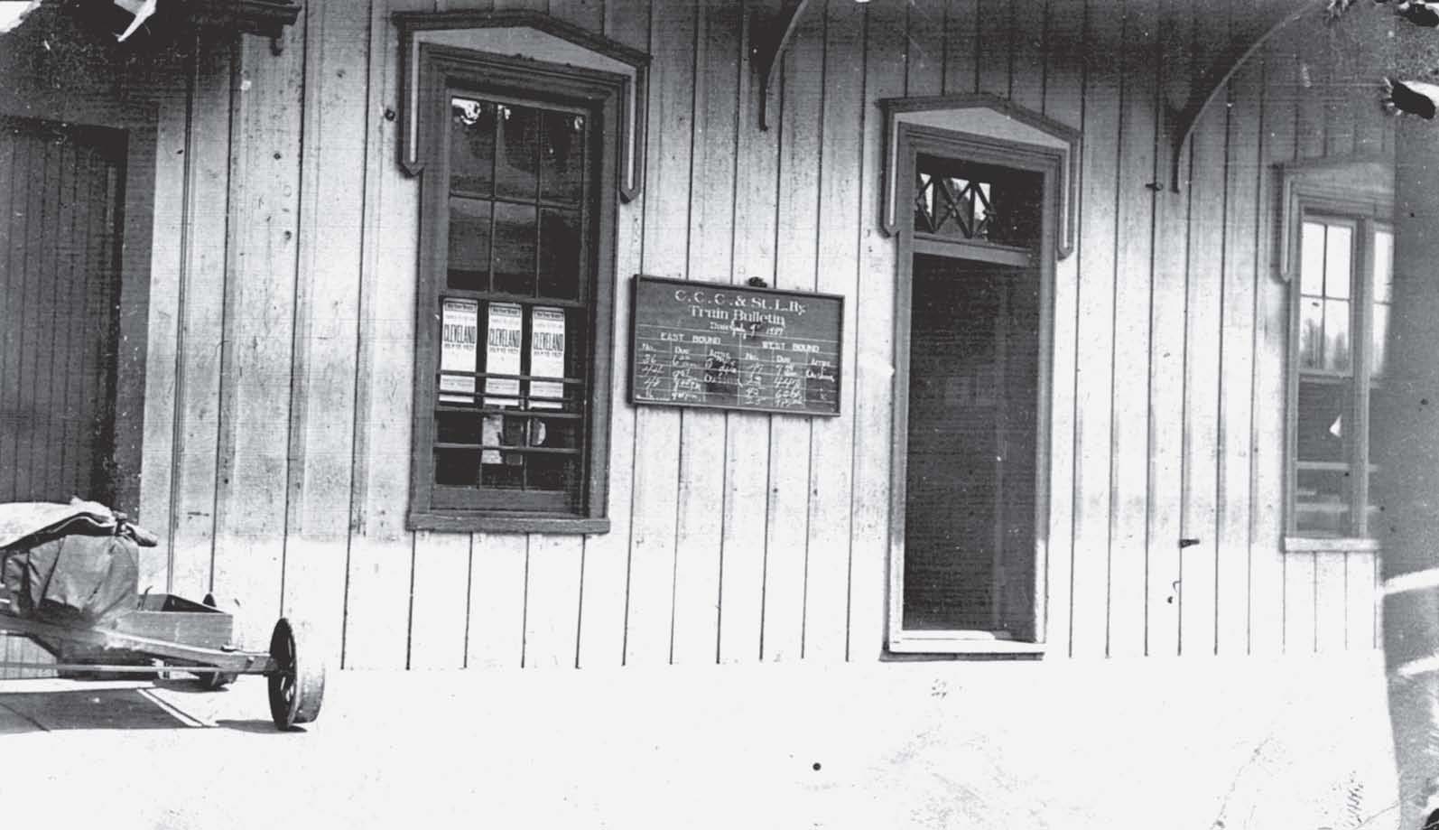 It is July 9 1921 sometime before the arrival of the late afternoon westbound - photo 2