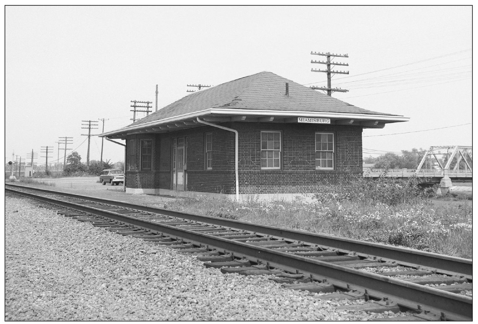 An earlier CHD passenger depot in Miamisburg was washed off its foundation and - photo 5