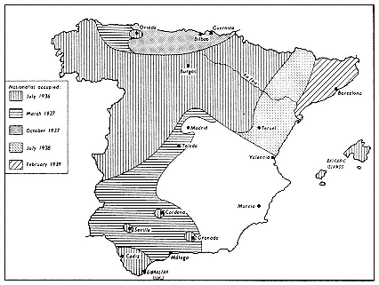 Spain Spanish Civil War 193639 Source Eugene K Keefe et al Area Handbook - photo 2