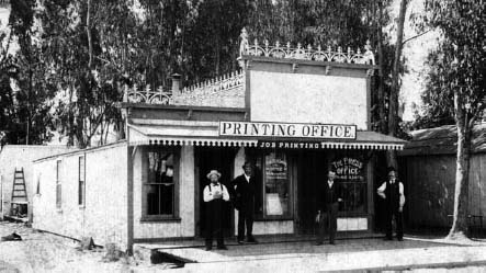 The Long Beach Press with its staff of four began serving the city of two - photo 3