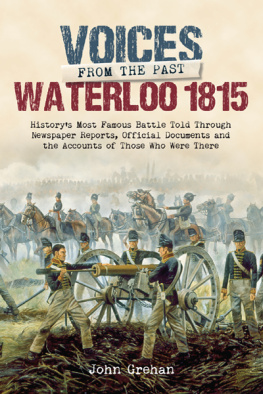 Grehan - Voices from the past: the Battle of Waterloo