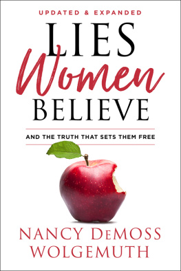 Gresh Dannah - Lies young women believe: and the truth that sets them free