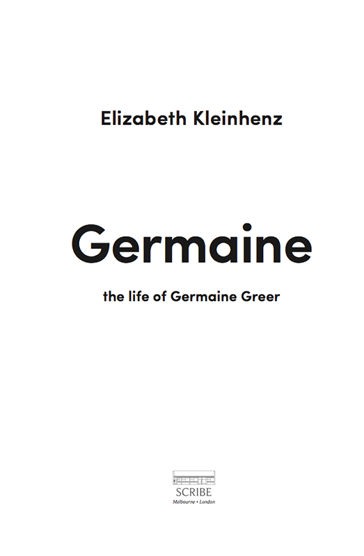 GERMAINE Elizabeth Kleinhenz was born in Melbourne and was until her recent - photo 1