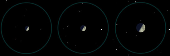 Comparisons of views through different binoculars the Moon as seen through - photo 5