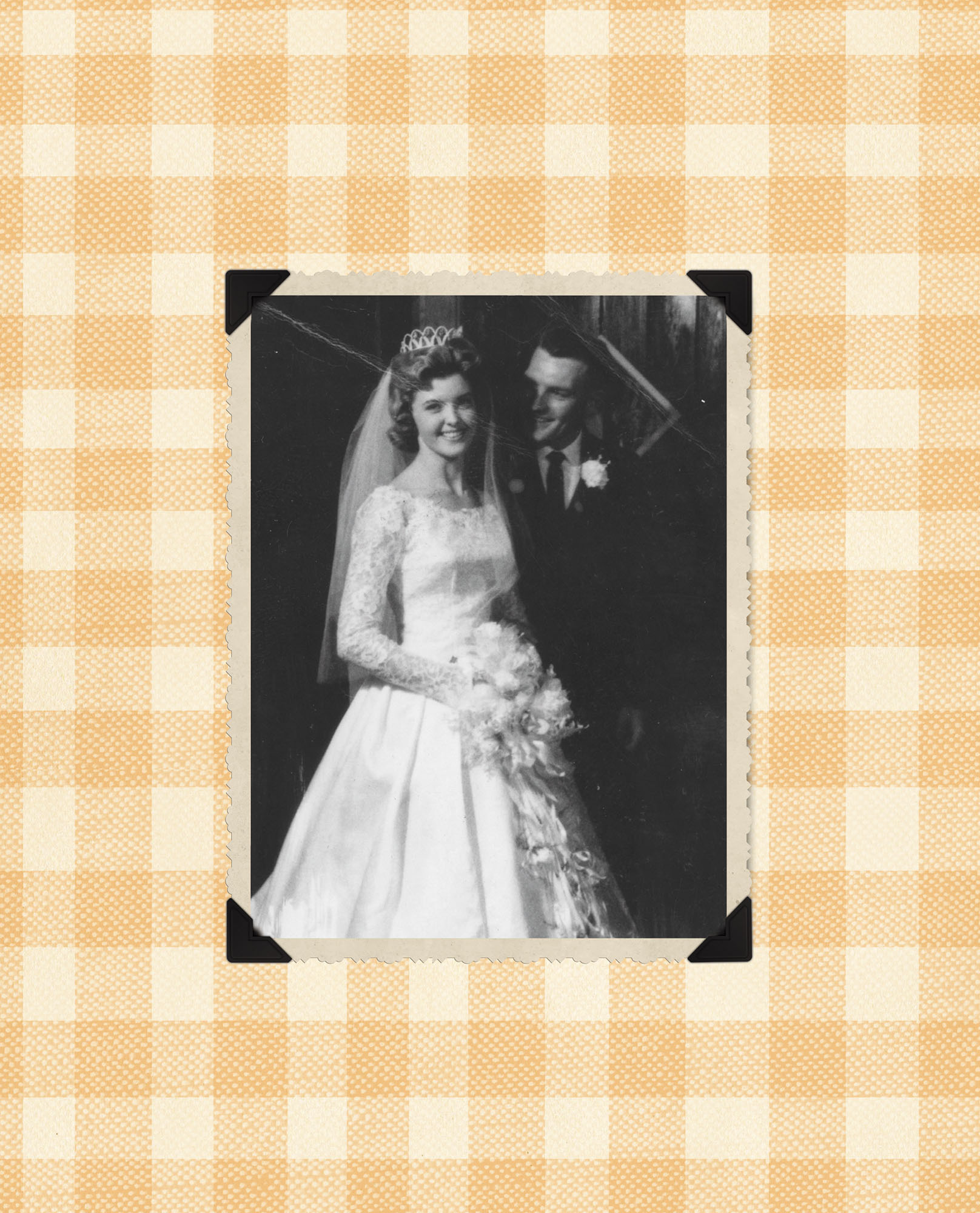 Pauleys parents Donna Bell and Paul on their wedding day Growing Up I - photo 7