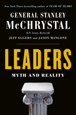 Stanley Mcchrystal Myth and Reality