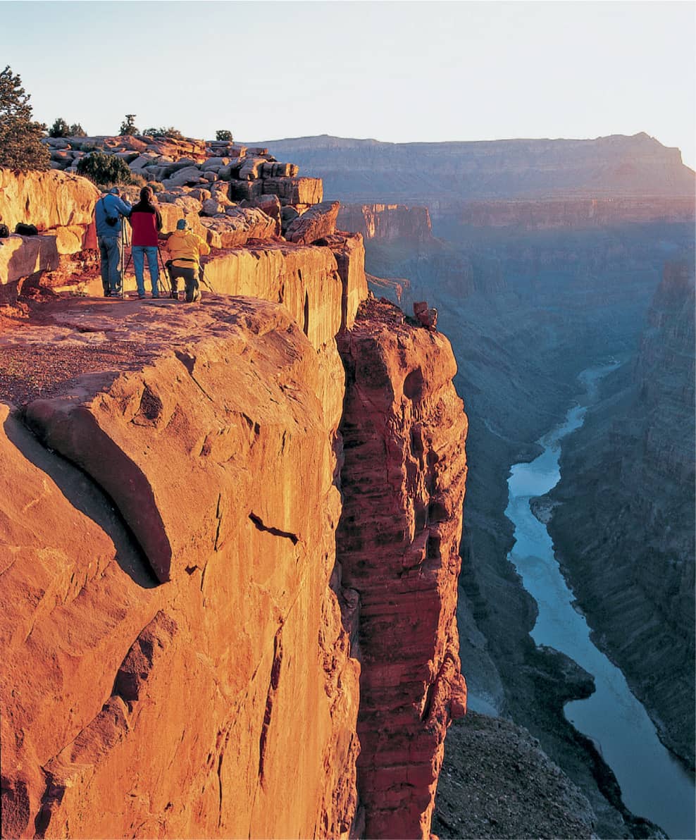 Sunrise at Toroweap on the north rim of Grand Canyon National Park is a - photo 7