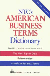 title NTCs American Business Terms Dictionary author Caruth - photo 1