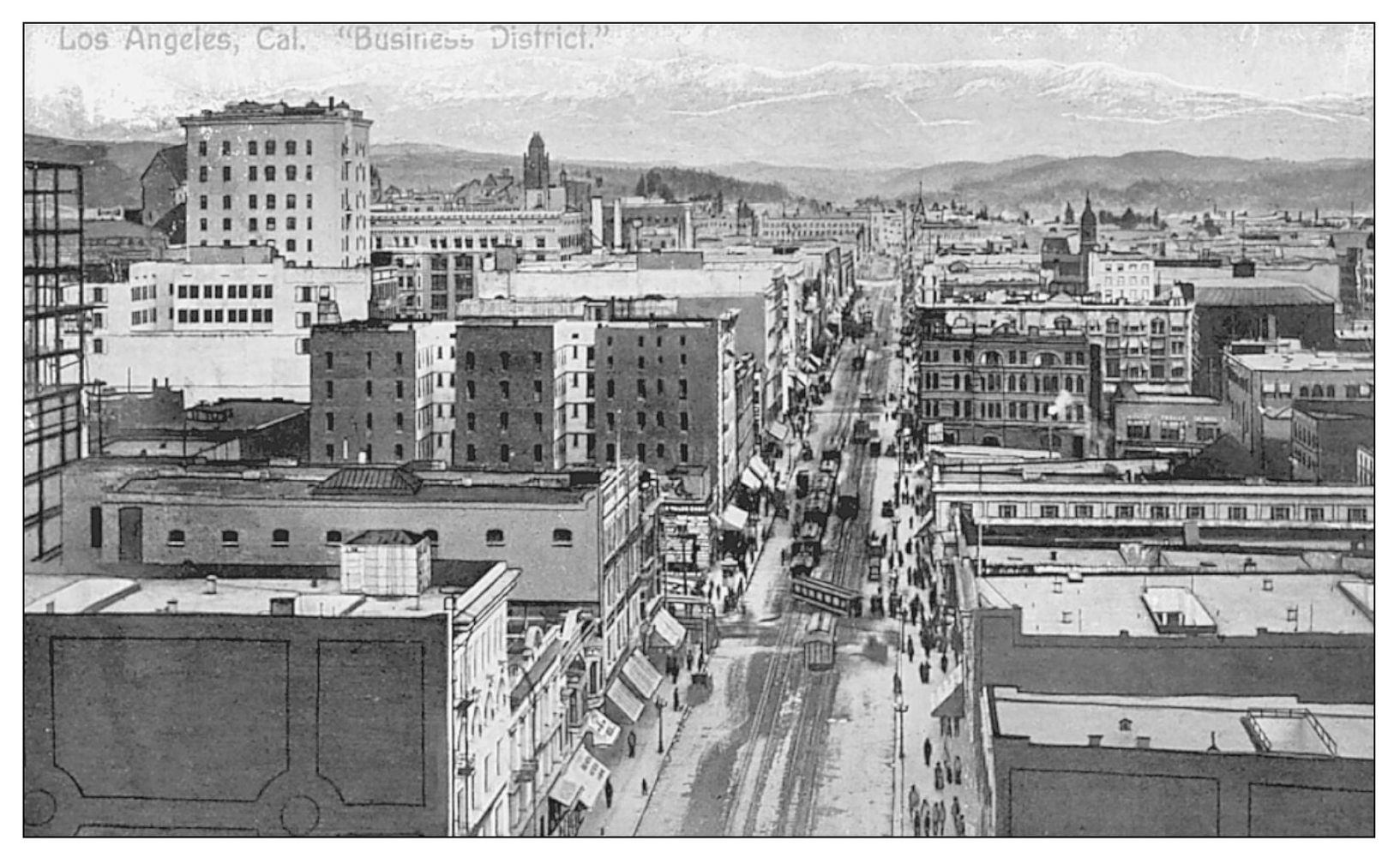 LOS ANGELES BUSINESS DISTRICT Looking north to the mountains this view - photo 5