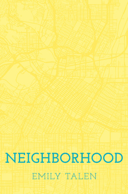 Emily Talen - Neighborhood