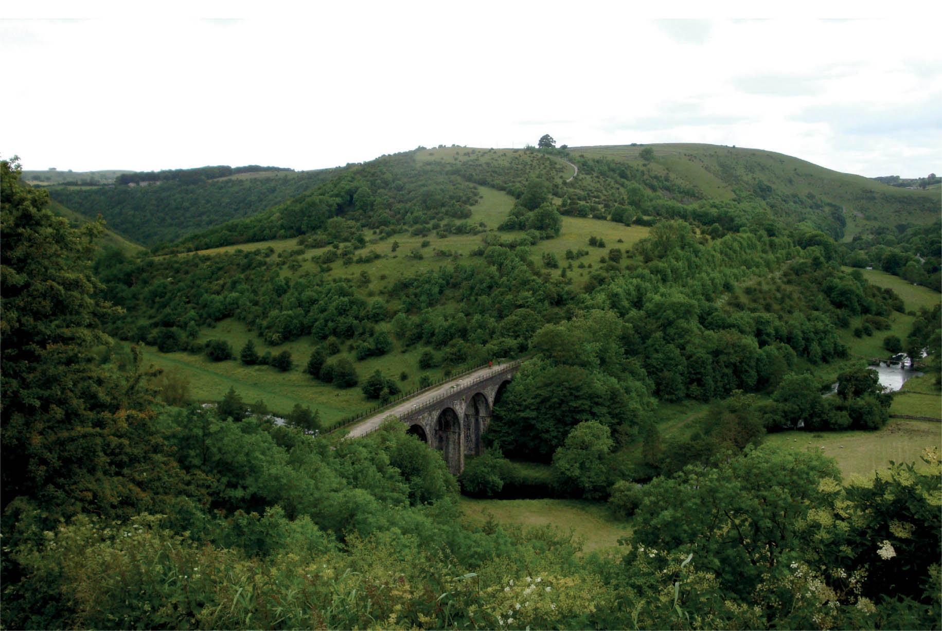 A really classic view this is Monsal Head in Derbyshire which is very often - photo 3