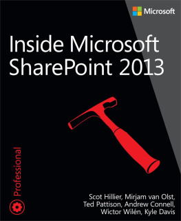 Hillier Inside Microsoft SharePoint 2013