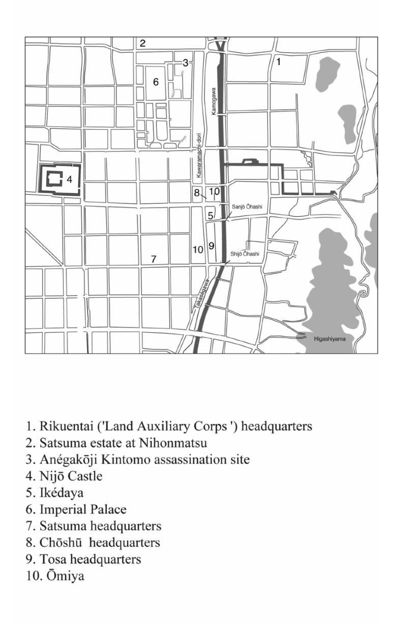 Map of Kyt Preface The Japanese word for assassination is ansatsu dark - photo 2