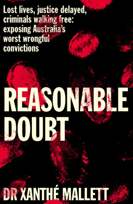 Xanthé Mallett - Reasonable Doubt