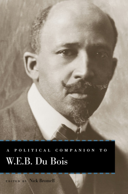 Bromell - A Political Companion to W. E. B. Du Bois