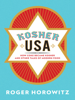 Horowitz - Kosher USA: a history