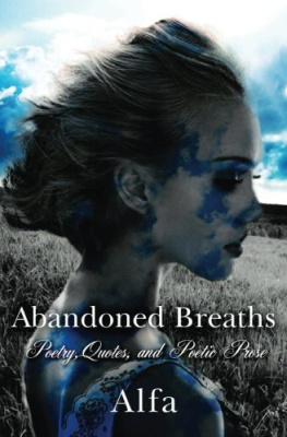 Alfa Abandoned breaths: poems