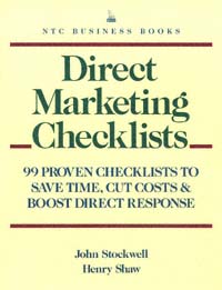 title Direct Marketing Checklists author Stockwell John Shaw - photo 1