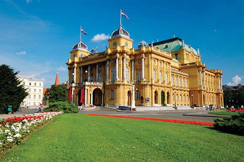 the Croatian National Theater in Zagrebs Lower Town Inland Croatia - photo 14