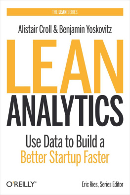 Alistair Croll Lean Analytics