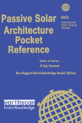 Aljilani Rachel Passive Solar Architecture Pocket Reference