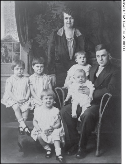 The Hill family in the 1920s Young Joyce is sitting on the arm of the chair - photo 9