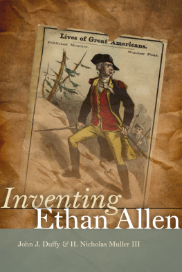 Allen Ethan - Inventing Ethan Allen