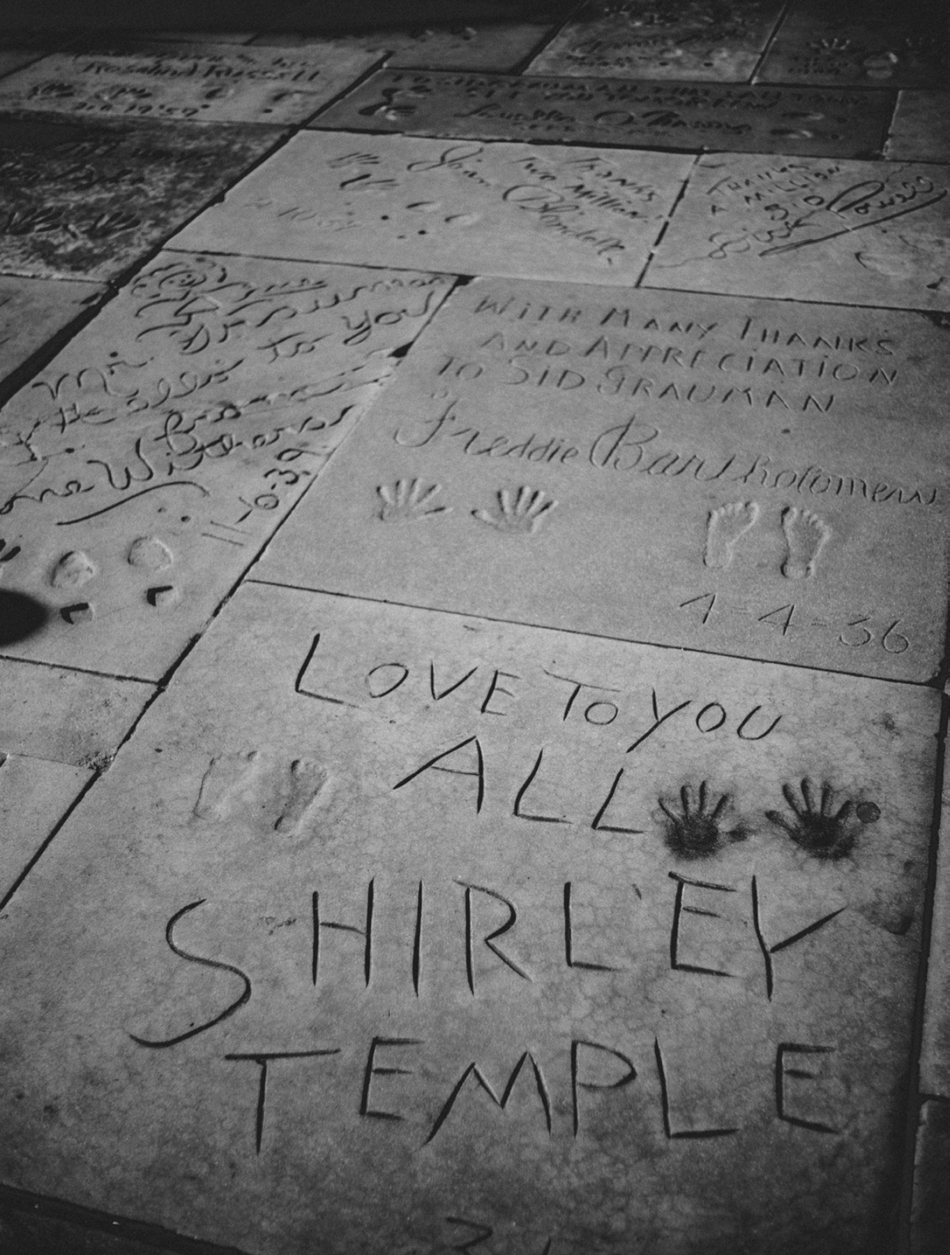 Along the Hollywood Walk of Fame is Graumans Chinese Theatre More than two - photo 14