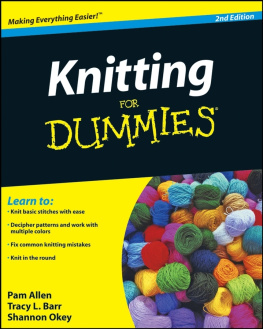Allen Pam - Knitting for Dummies
