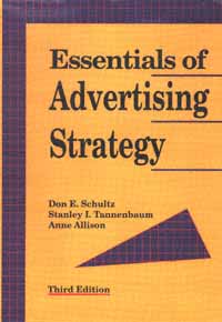 title Essentials of Advertising Strategy author Schultz Don E - photo 1