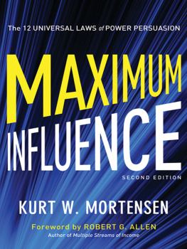 Allen Robert - Maximum Influence