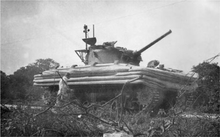 Sherman Duplex Drive swimming tank a useful support weapon on D-Day and in - photo 6