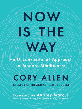 Allen - Now is the way: an unconventional approach to modern mindfulness