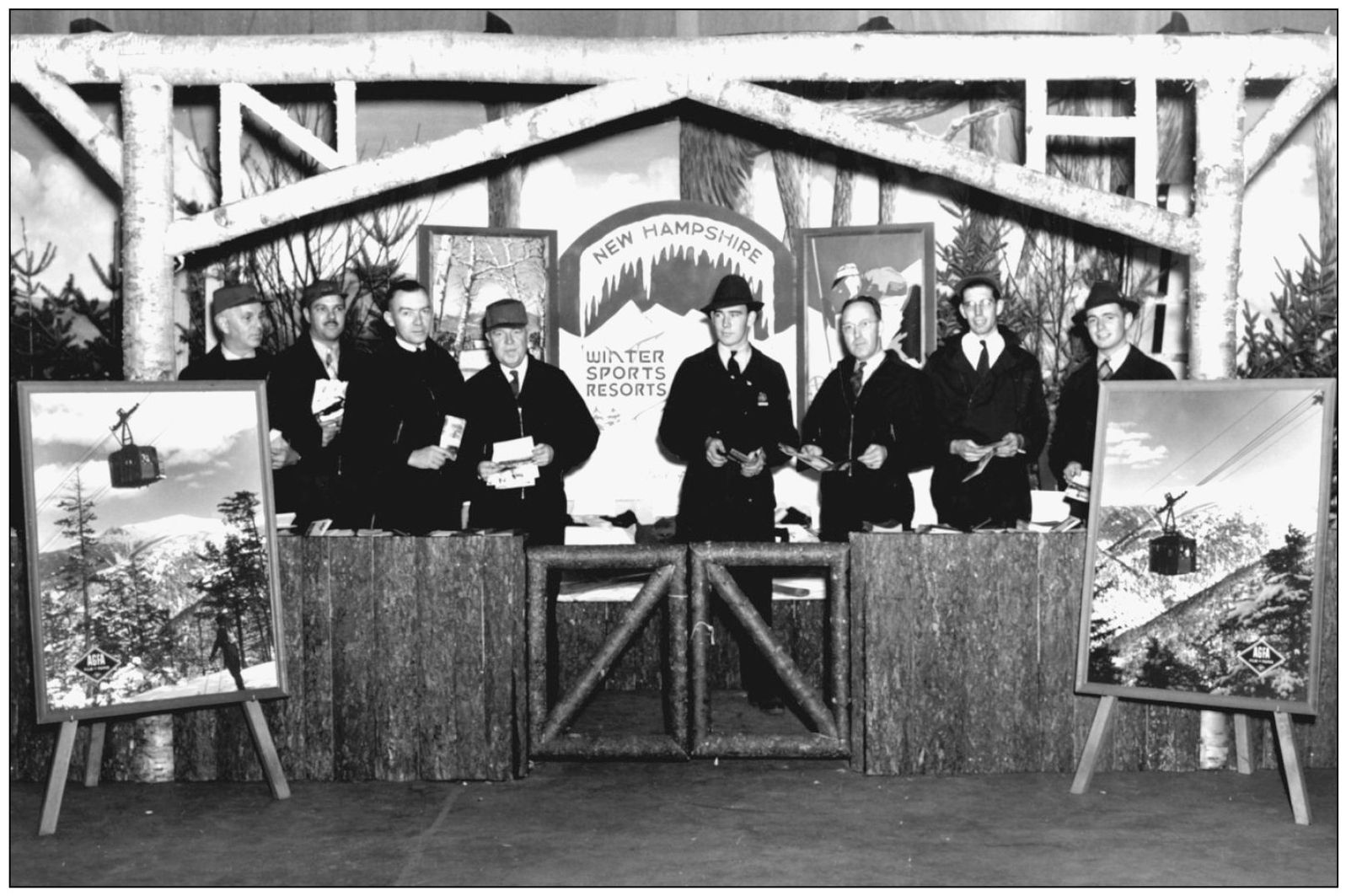 The state took its skiing pleasures to Bostons Sportsmans Show in 1938 New - photo 11