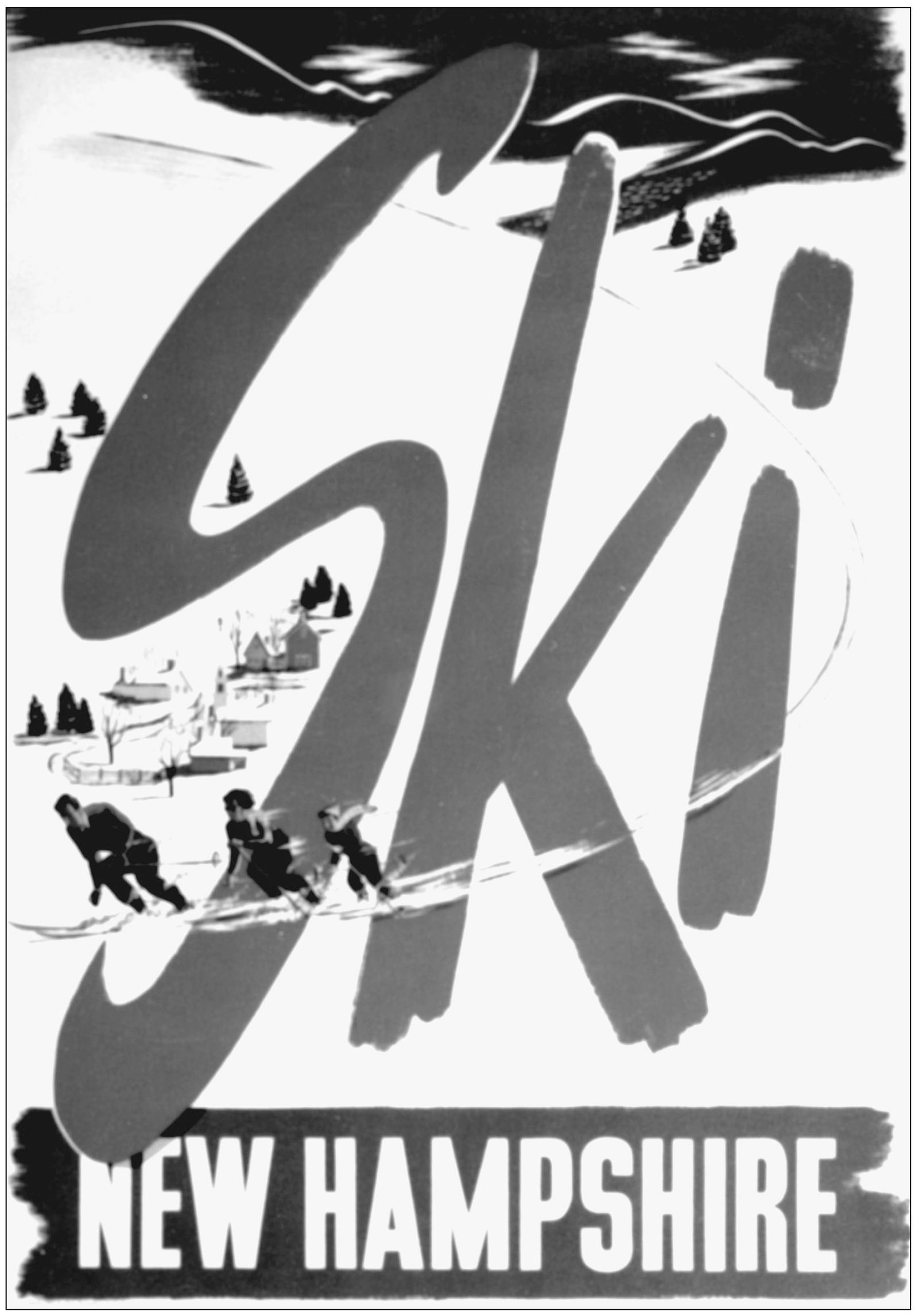 After the war family skiing was promoted The poster indicates the - photo 16