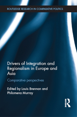 Allison - Drivers of integration and regionalism in Europe and Asia comparative perspectives