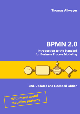 Allweyer - BPMN 2.0: introduction to the standard for business process modeling