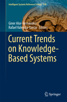 Alor-Hernández Giner - Current Trends on Knowledge-Based Systems